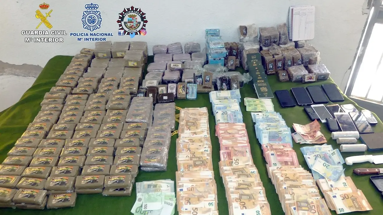 Cae una red de narcotráfico que distribuía en Albacete, Alicante y Murcia
