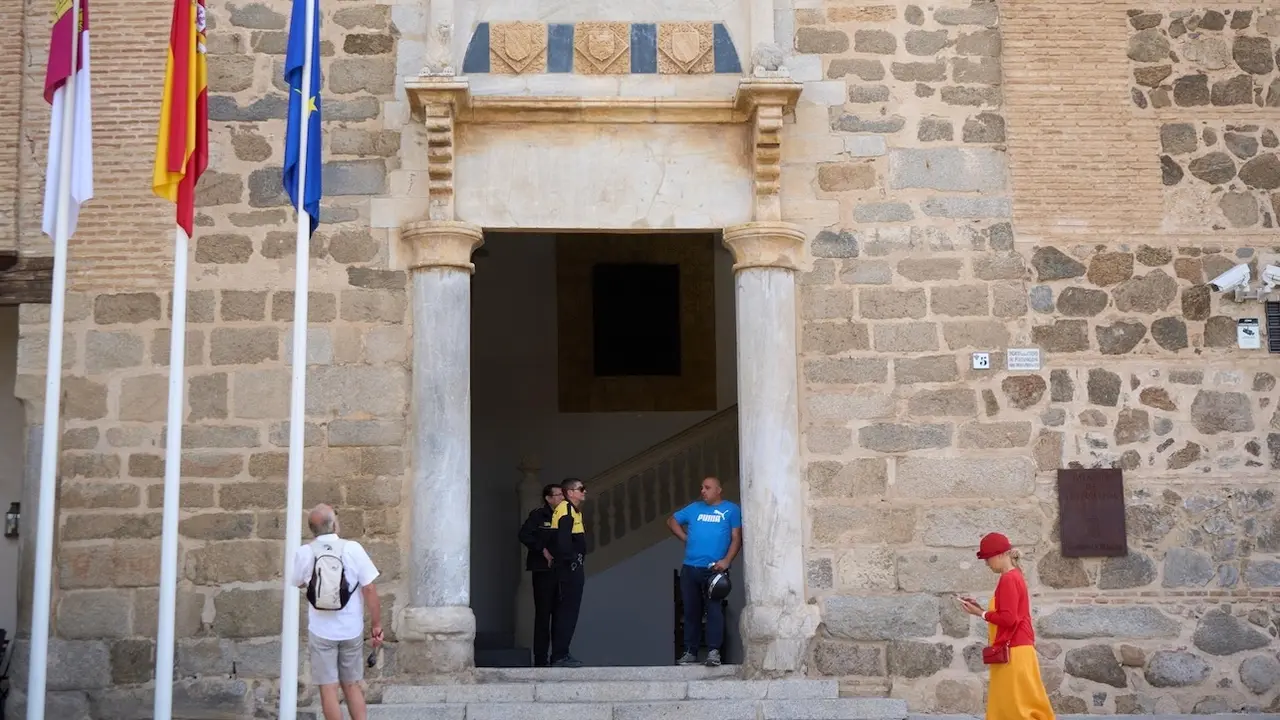 En la imagen de archivo el Palacio de Fuensalida de Toledo, sede de la Presidencia del Gobierno de Castilla-La Mancha