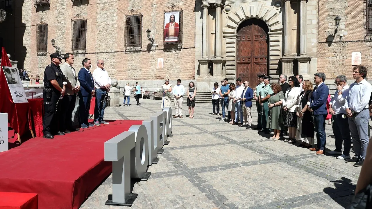 La ciudad de Toledo recuerda a Miguel Ángel Blanco 27 años después de su asesinato