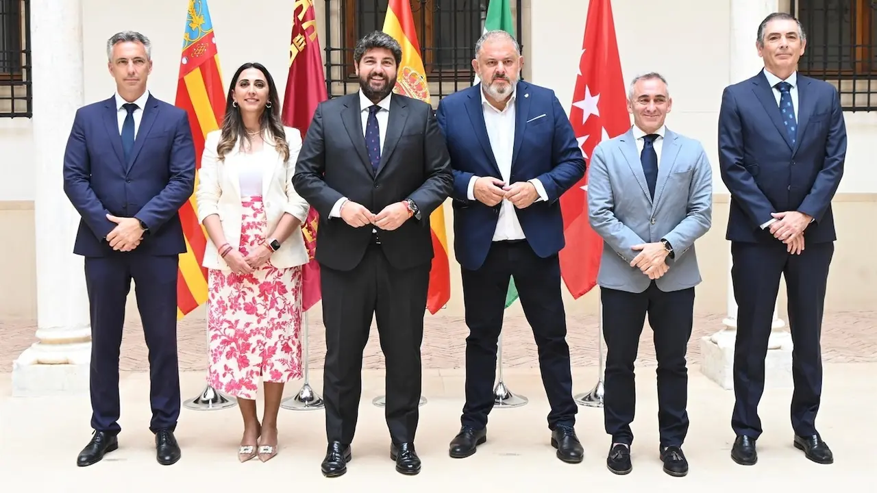 Murcia, Andalucía, Madrid y Valencia se reúnen para defender el trasvase Tajo-Segura