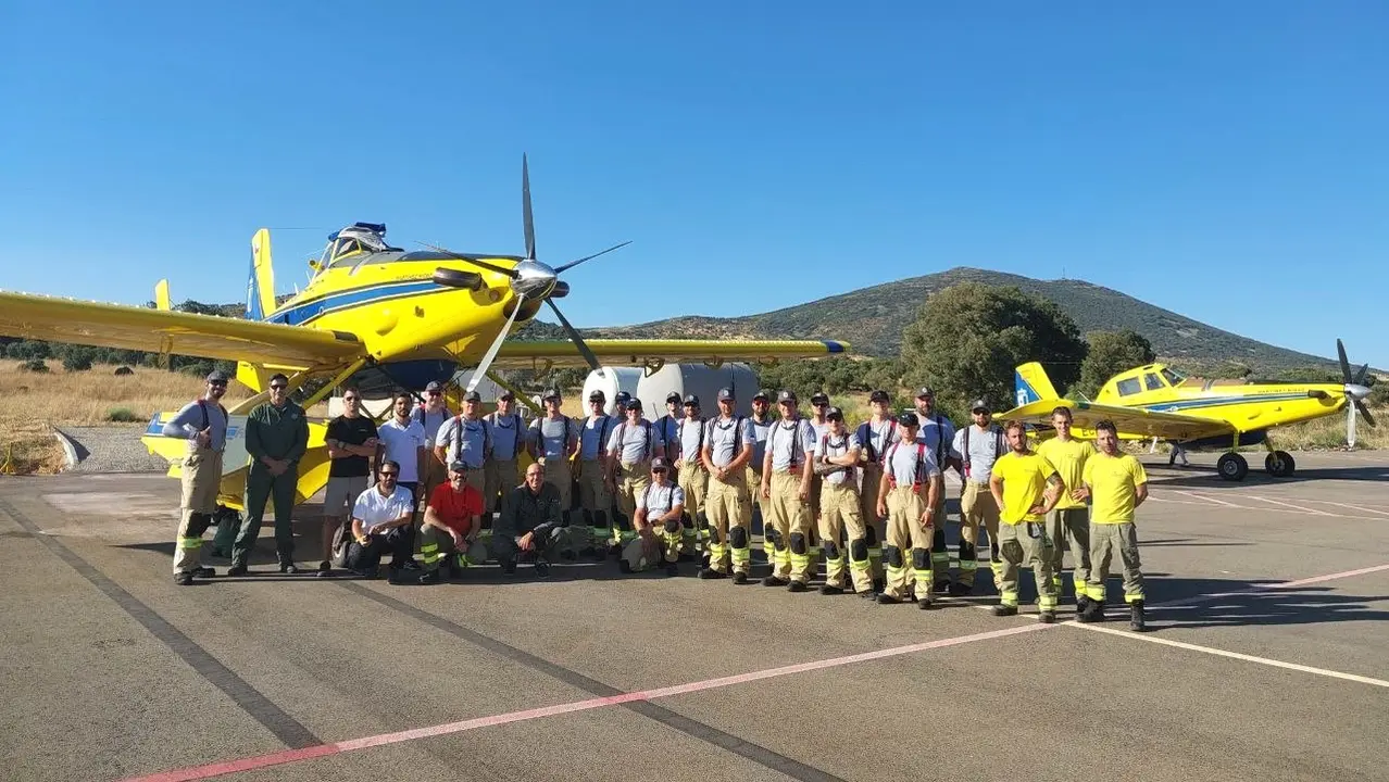 Castilla-La Mancha forma a bomberos de Estonia en gestión de emergencias por incendios