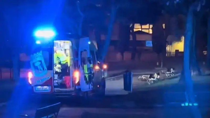 ambulancia, atropello, reyerta, agresión, violencia,