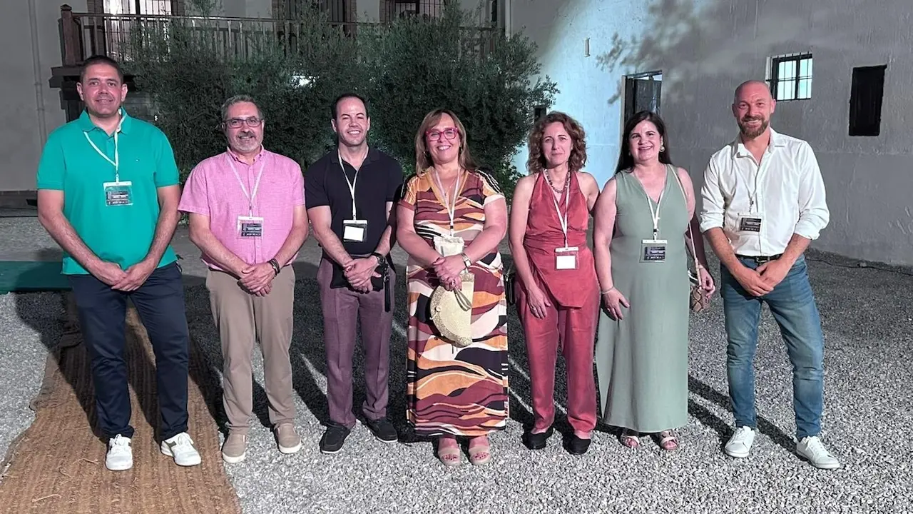 La viceconsejera de Cultura y Deportes, Carmen Teresa Olmedo, durante su asistencia a la Noche del Patrimonio 2024 de Herencia (Ciudad Real)