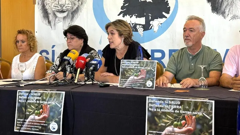Sí a la Tierra Viva se manifestará en tres localidades del Campo de Montiel para oponerse al proyecto de tierras raras