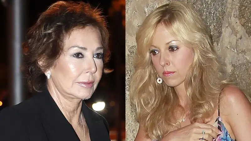 En imágenes de archivo Ana Rosa Quintana y su exnuera Ana Villarrubia