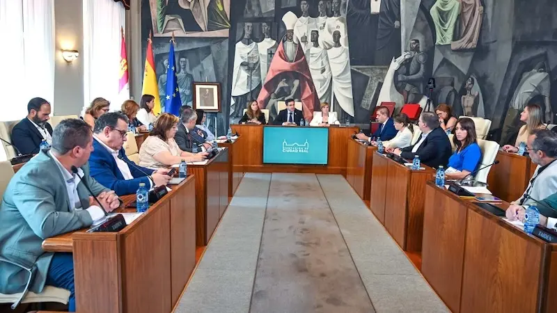 En la imagen un instante del Pleno de la Diputación de Ciudad Real celebrado este jueves en la institución provincial