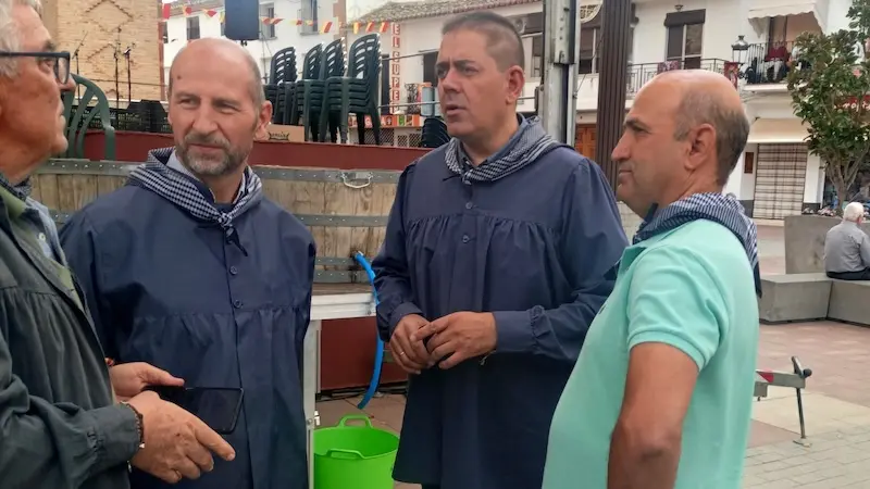 El secretario de Organización del PSOE en la provincia de Ciudad Real, José Manuel Bolaños, ha asistido en la localidad de Herencia a los actos de la Fiesta de la Vendimia