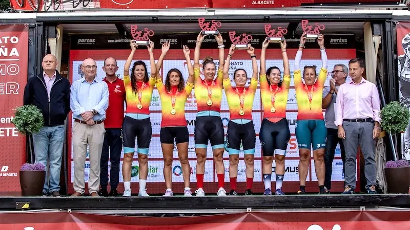 La contrarreloj pone la guinda al Campeonato de España Máster de ciclismo