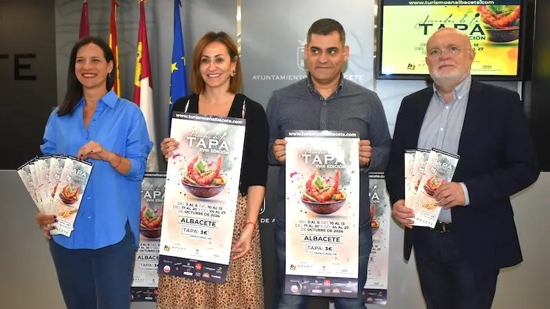 Las Jornadas de la Tapa de Albacete llegarán a un centenar de establecimientos