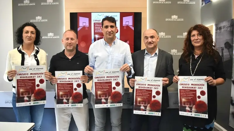 Un Circuito de Promoción de Minibasket 3x3 recorrerá la provincia de Albacete