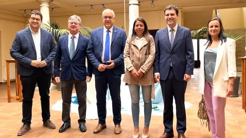 La consejera de Bienestar Social de Castilla-La Mancha, Bárbara García Torijano, en las VI Jornadas de Servicios Sociales e Inclusión social que se han celebrado en Manzanares (Ciudad Real)