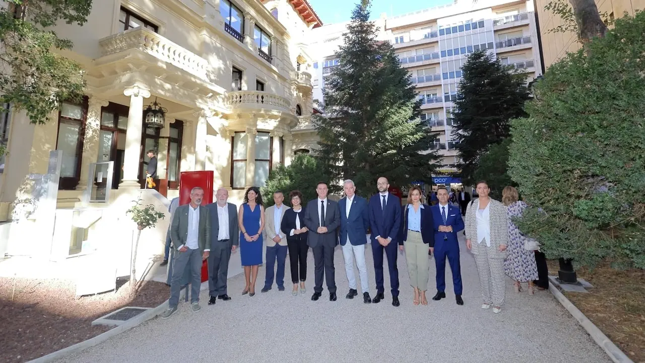 El Chalet Fontecha se reabre como sede del Instituto de Estudios Albacetenses