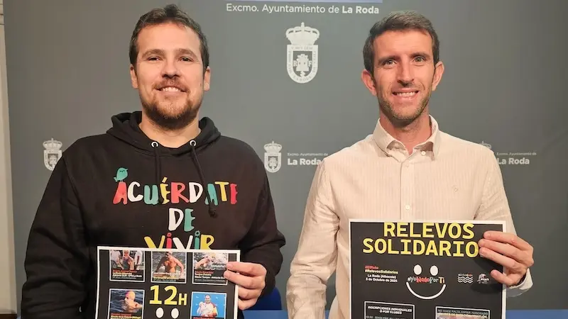 Más de 350 deportistas nadarán 12 horas frente a la ELA en el Reto Adelante de La Roda (Albacete)