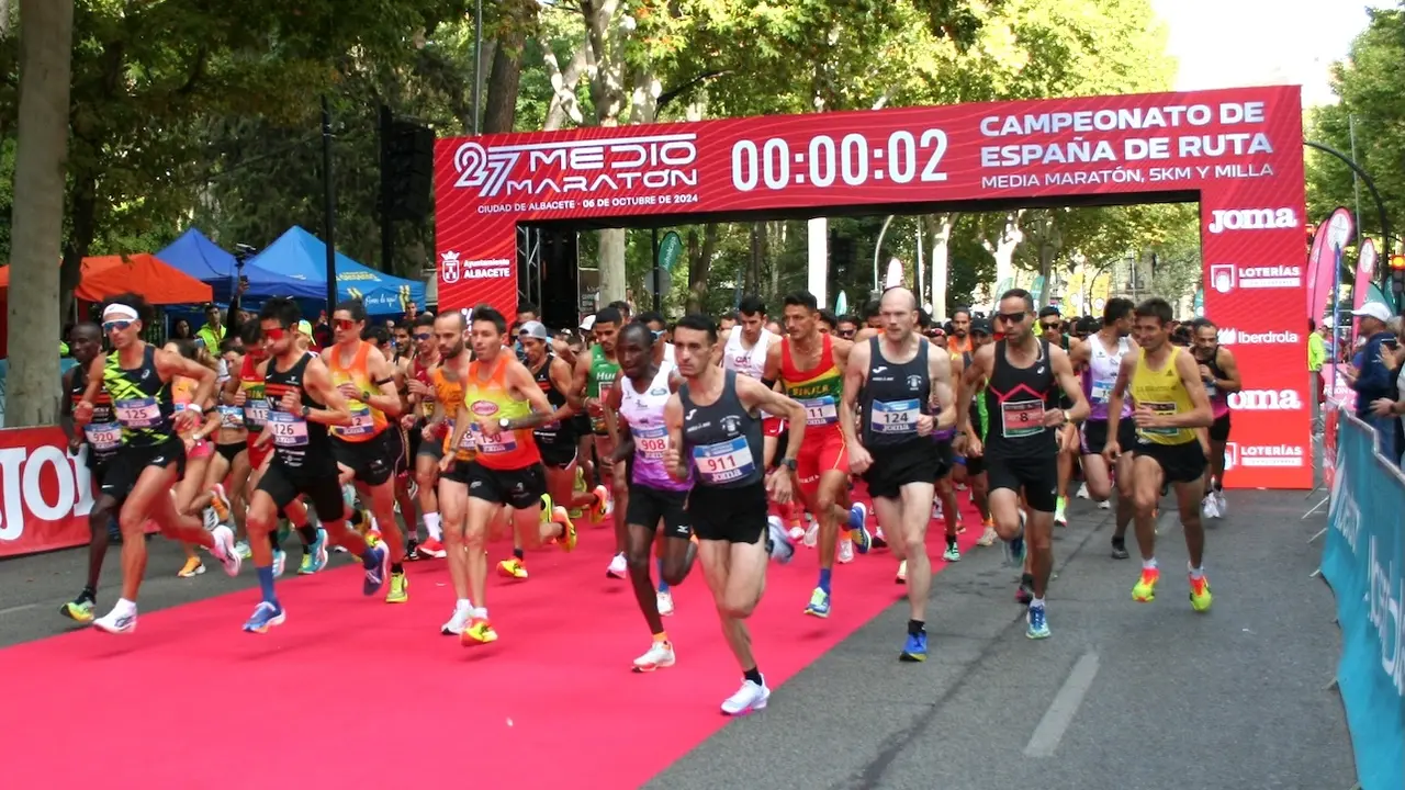 Abderrahmane Aferdi vuelve a hacer suyas las calles de la ciudad de Albacete