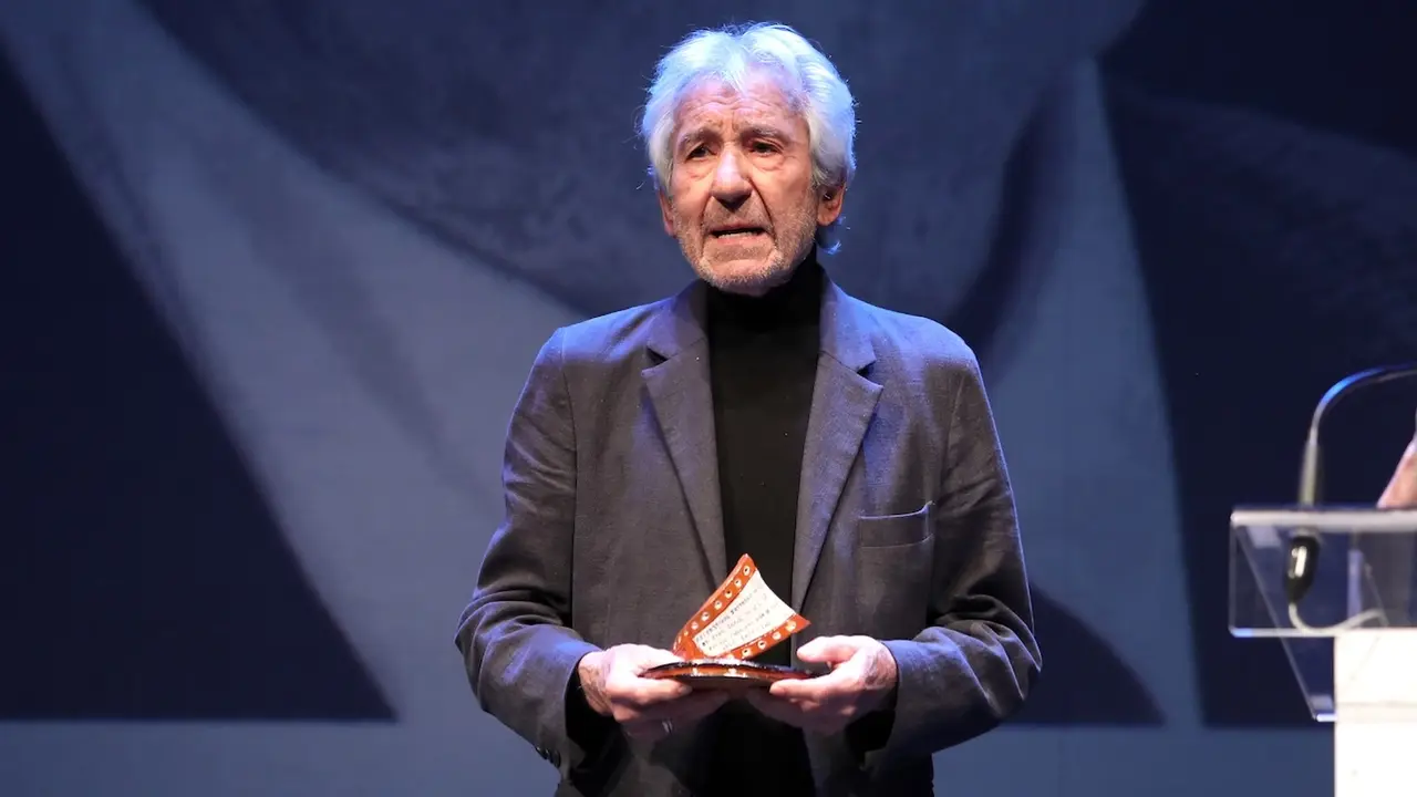 José Sacristán recibe el premio 'Toda un vida de cine' del Festival de Cine Social (Feciso)