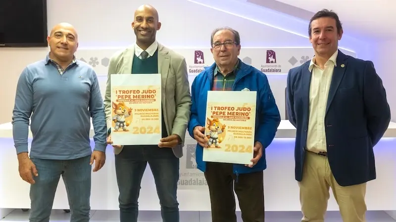 Guadalajara rinde homenaje a Pepe Merino y sesenta años de judo con un Trofeo