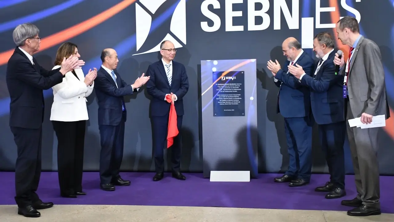 Sumitomo abre en Cuenca su primera planta de protección automatizada en España