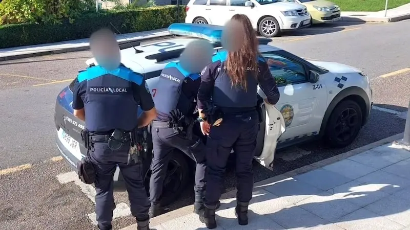 Detenido un vecino de Toledo en Poio (Pontevedra) por increpar a viandantes y golpear a un agente