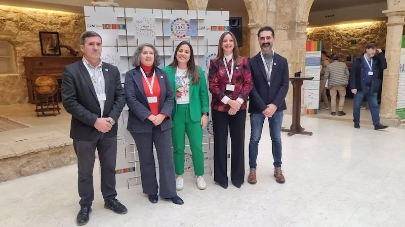 La consejera de Desarrollo Sostenible, Mercedes Gómez ha asistido este jueves en Belmonte (Cuenca), a las II Jornadas de la Red Local 2030