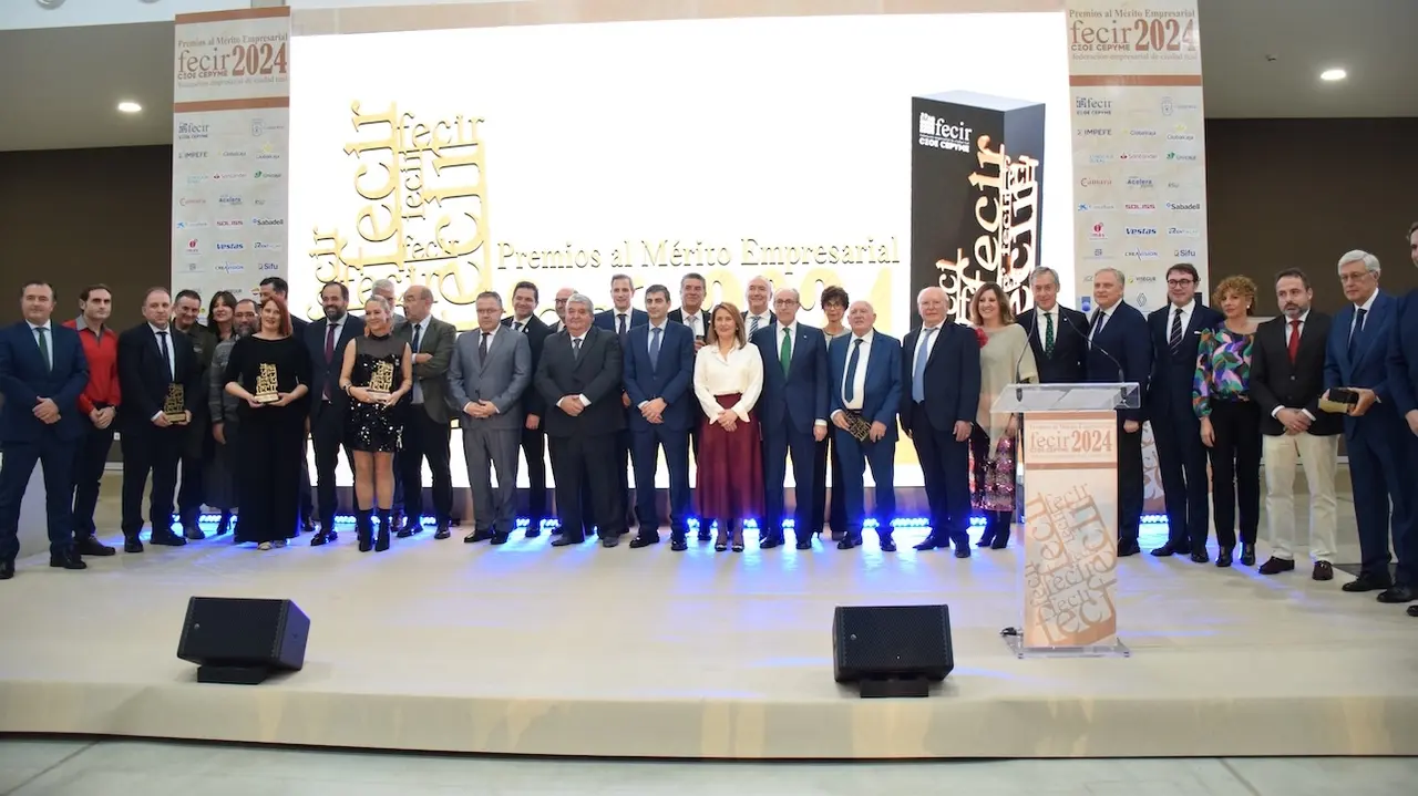 Fecir premia la excelencia, la trayectoria y el esfuerzo de las empresas de Ciudad Real