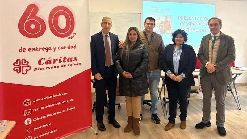 Cáritas Toledo apela a la ciudadanía a participar en su campaña de Navidad