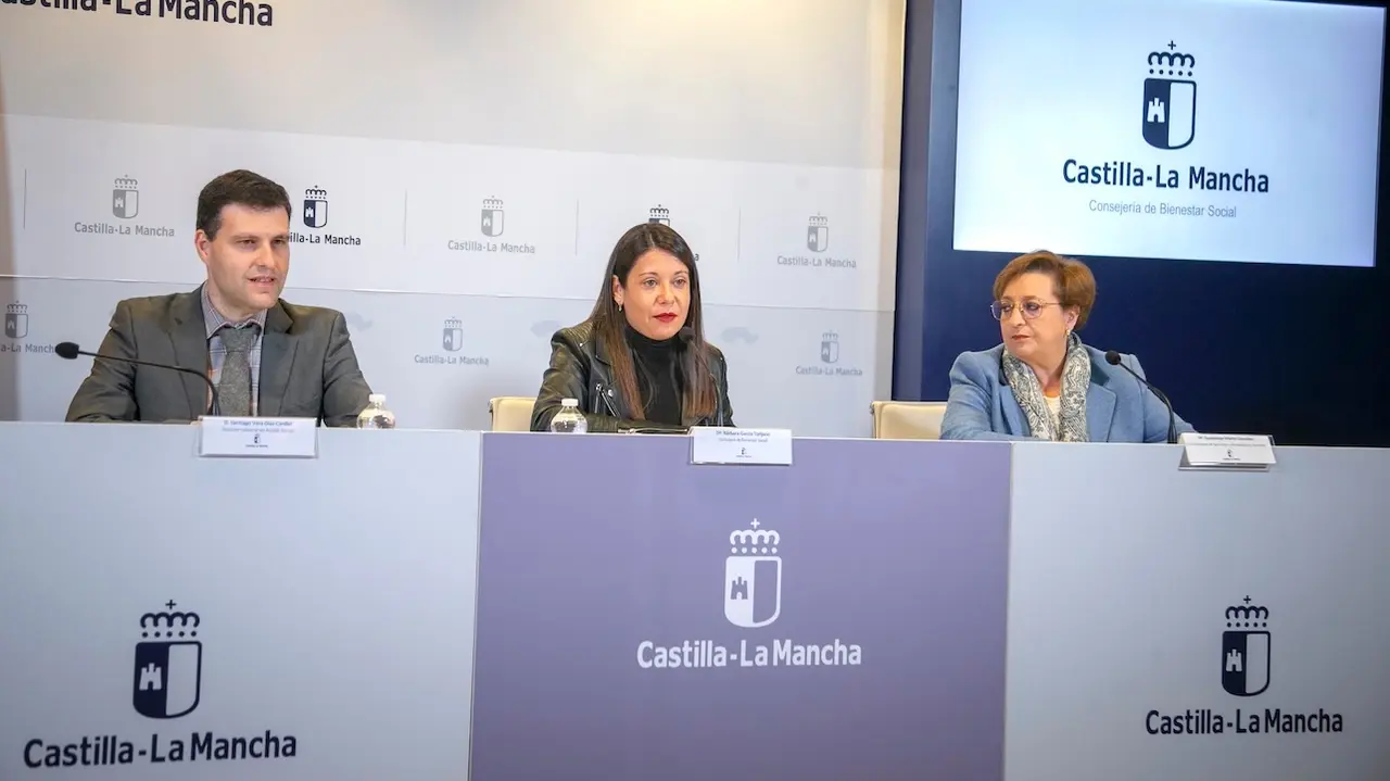 La consejera de Bienestar Social de Castilla-La Mancha, Bárbara García Torijano, ha informado, en rueda de prensa, sobre los galardonados en una nueva edición de los Reconocimientos a la Iniciativa Social 2024