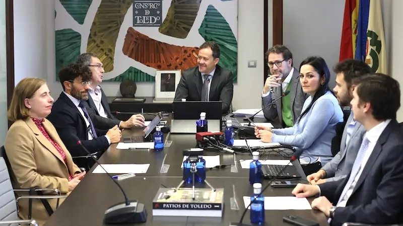 El alcalde, Carlos Velázquez, ha presidido la Comisión Ejecutiva del Consorcio de Toledo