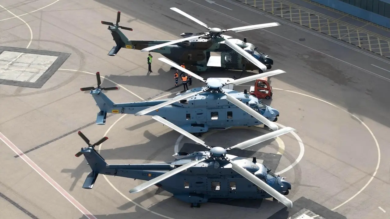 Airbus entrega el primer helicóptero NH90 en Standard 3 destinado al Ejército