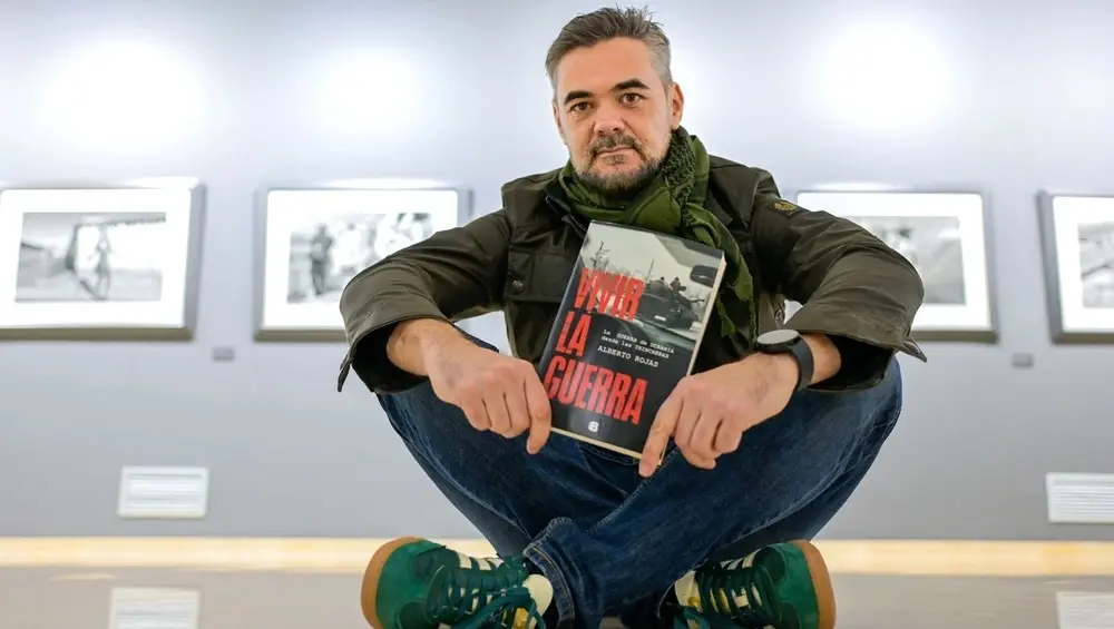 El periodista Alberto Rojas considera la invasión rusa de Ucrania como "un crimen atroz" - EFE/Jesús Monroy