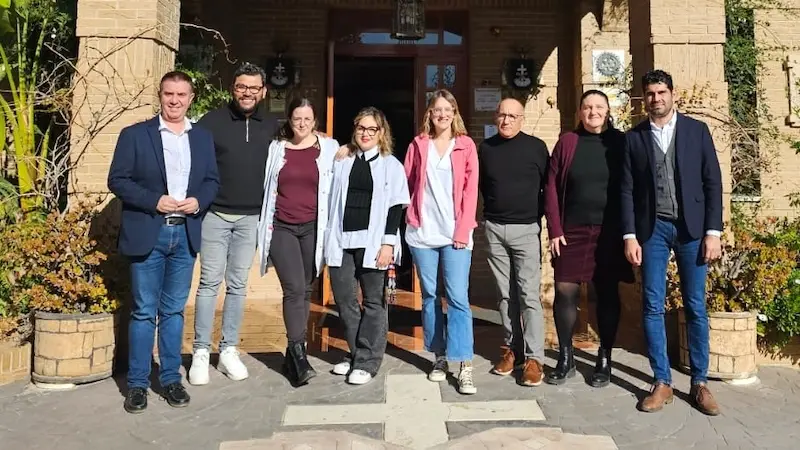 La Diputación de Albacete refuerza su apoyo al centro de los Hermanos de la Cruz Blanca de Hellín