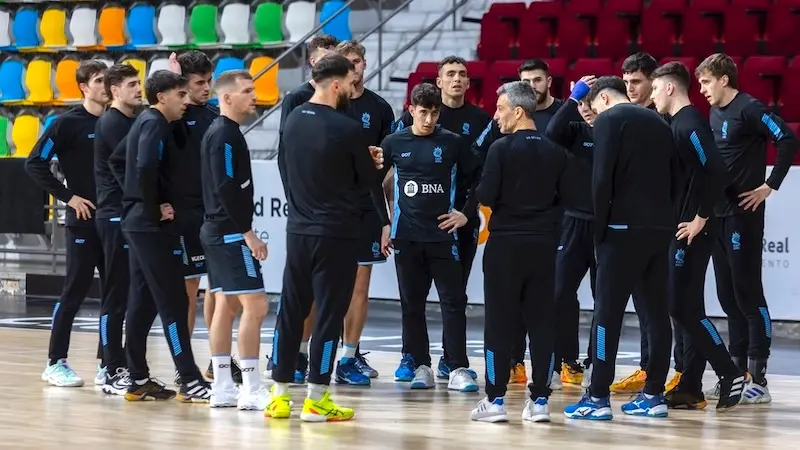 Argentina prepara el Mundial de balonmano en el Quijote Arena de Ciudad Real - Fotografía: La Tribuna/Tomás Fernández de Moya
