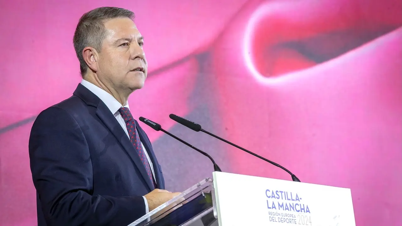 El presidente regional, Emiliano García-Page, ha presidido en Toledo el acto de clausura de ‘Castilla-La Mancha, Región Europea del Deporte 2024’