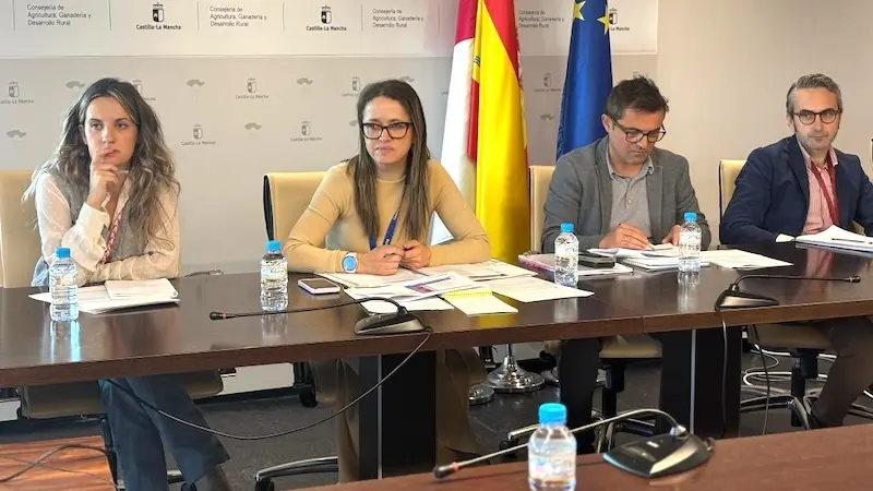 En la imagen un instante de la reunión de la Comisión de Seguimiento del Plan Estratégico de la PAC (PEPAC)
