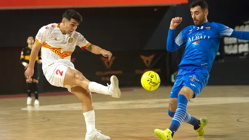 El Viña Albali Valdepeñas no logró puntuar en su visita a Santa Coloma (3-2)