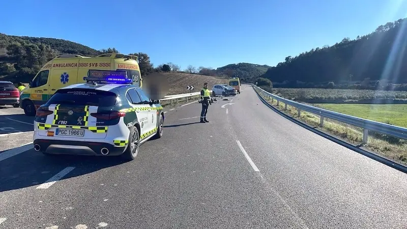accidente de tráfico, choque, colisión, moto, motorista,