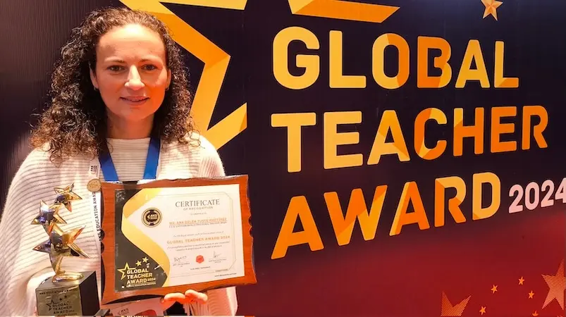 La castellanomanchega Ana Belén Yuste, elegida una de las mejores profesoras del mundo