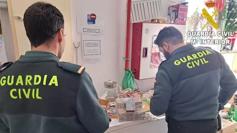 Intervenidos más de 23.000 artículos pirotécnicos en la provincia de Cuenca