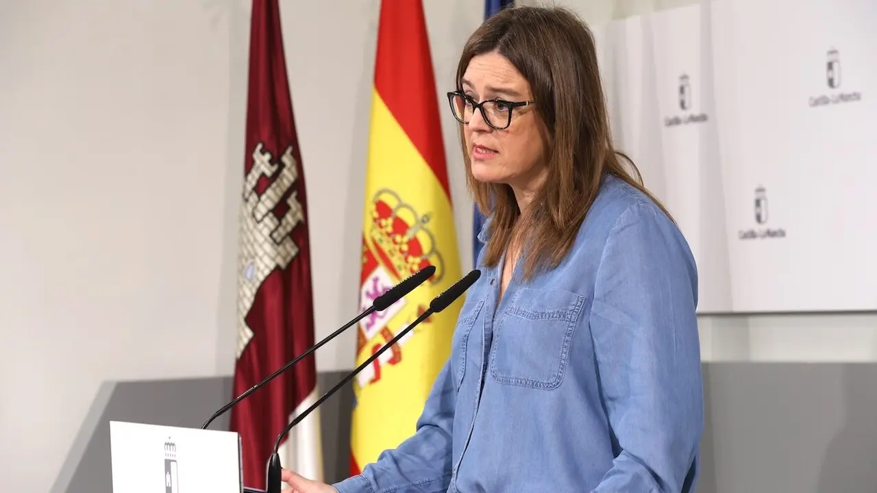 La consejera portavoz del Gobierno de Castilla-La Mancha, Esther Padilla, ha informado en rueda de prensa de los asuntos del Consejo de Gobierno