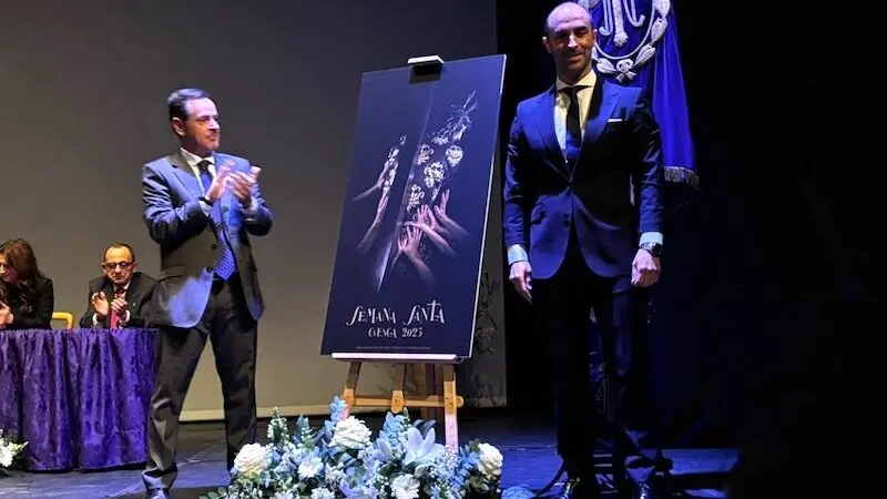 Jesús Nazareno, la imagen del cartel de la Semana Santa de Cuenca 2025 - Fotografía: Enciende Cuenca