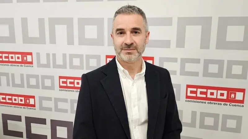Carlos Hortelano presenta su candidatura para ser secretario provincial de CCOO Cuenca