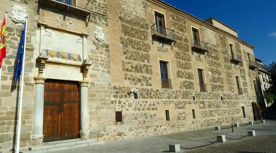 En la imagen de archivo el Palacio de Fuensalida de Toledo, sede de la Presidencia del Gobierno de Castilla-La Mancha