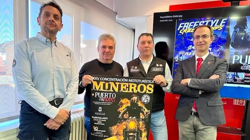 PuertoRiders 2025 reunirá a motoclubs y empresas en junio en Puertollano (Ciudad Real)