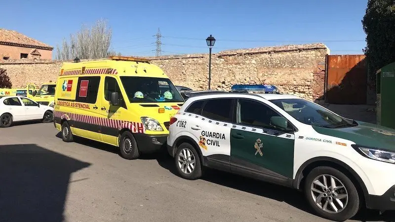 ambulancia, Guardia Civil, cadáver, detenido, violencia, crimen, heridos,