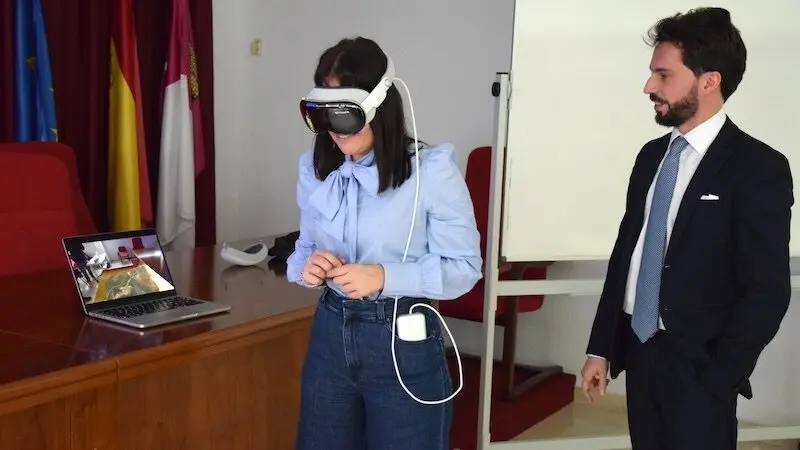Segóbriga, primer parque arqueológico del mundo en las Apple Vision Pro