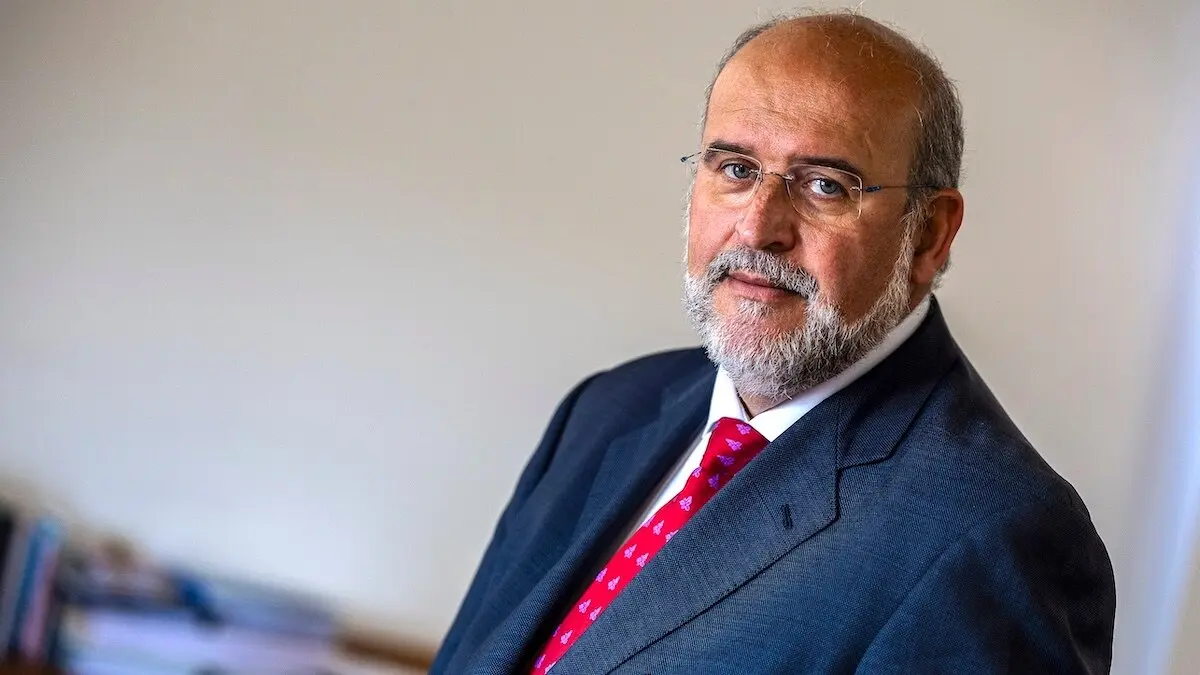 El vicepresidente primero de Castilla-La Mancha, José Luis Martínez Guijarro, analiza en una entrevista con la Agencia EFE el estado de las negociaciones para la aprobación del nuevo Estatuto de Autonomía y hace balance de la actual Legislatura - EFE/Ismael Herrero