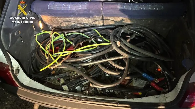 Un detenido y un investigado por el robo de cobre en un repetidor de telefonía en Sigüenza (Guadalajara)