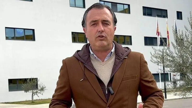 El presidente del Grupo Parlamentario VOX en las Cortes de Castilla-La Mancha, David Moreno
