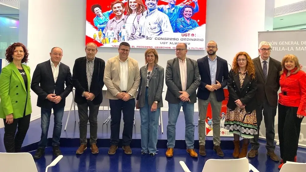 Francisco Javier González, reelegido al frente de UGT Albacete con un 100% de votos
