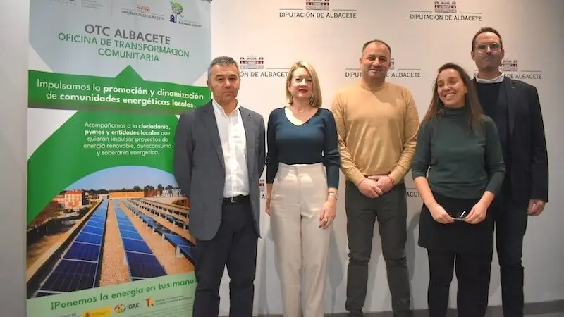 La Diputación de Albacete inaugura otra Oficina de Transformación Comunitaria para promover comunidades energéticas