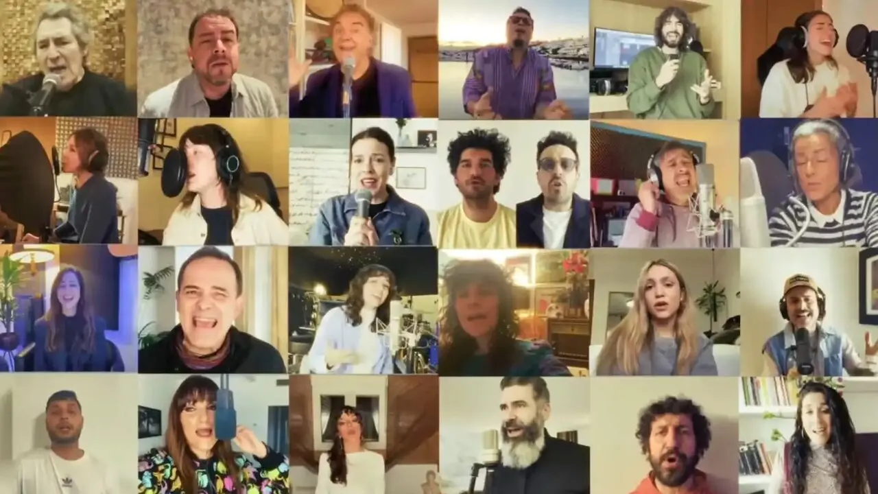Miguel Ríos, Mikel Izal y Rozalén cantan 'Solo le pido a Dios' por una "Palestina Libre"
